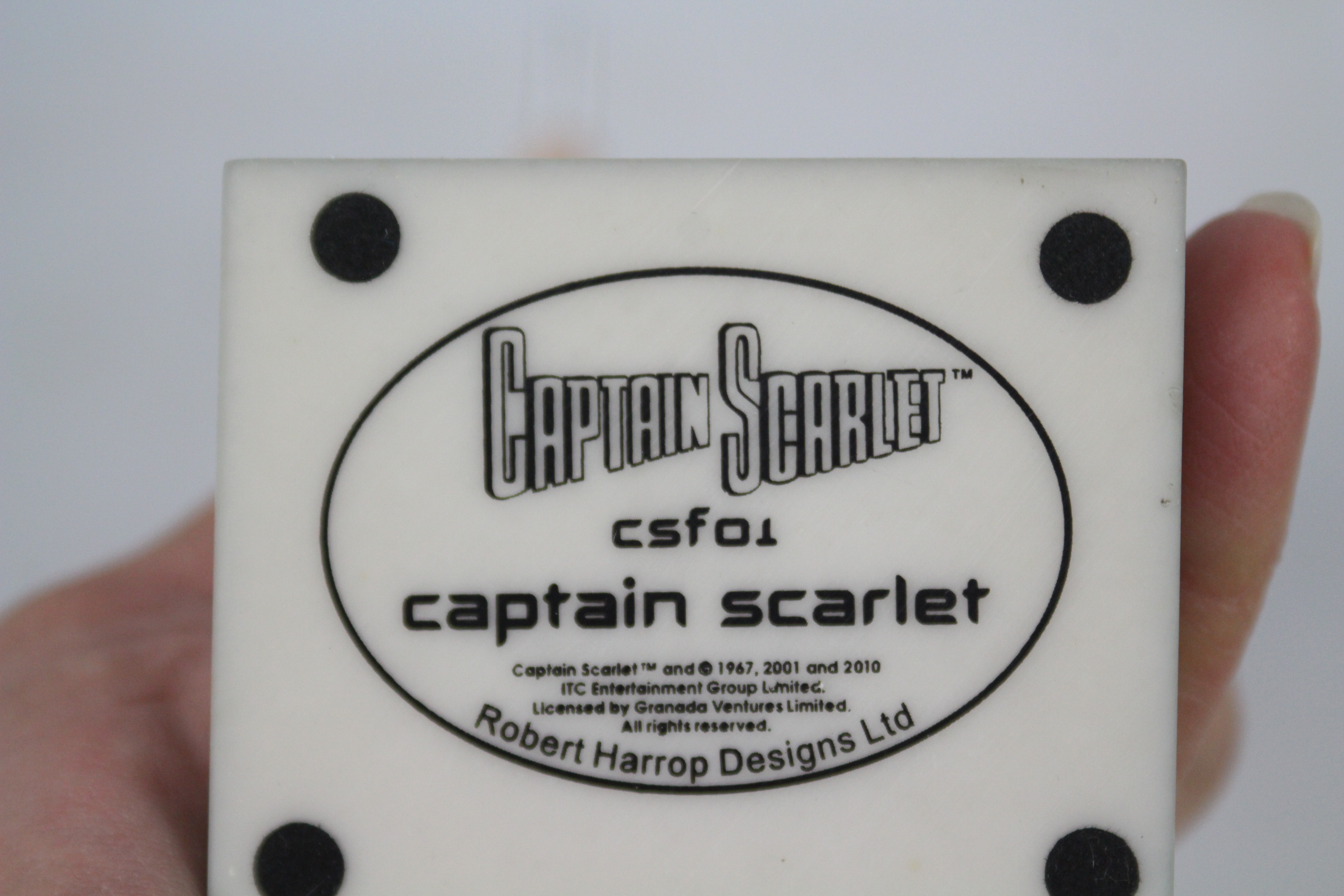 Captain Scarlet - A limited edition Robert Harrop figure of Captain Scarlet from the Gerry Anderson - Image 4 of 4