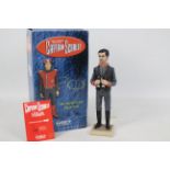 Captain Scarlet - A limited edition Robert Harrop figure of Captain Black from the Gerry Anderson