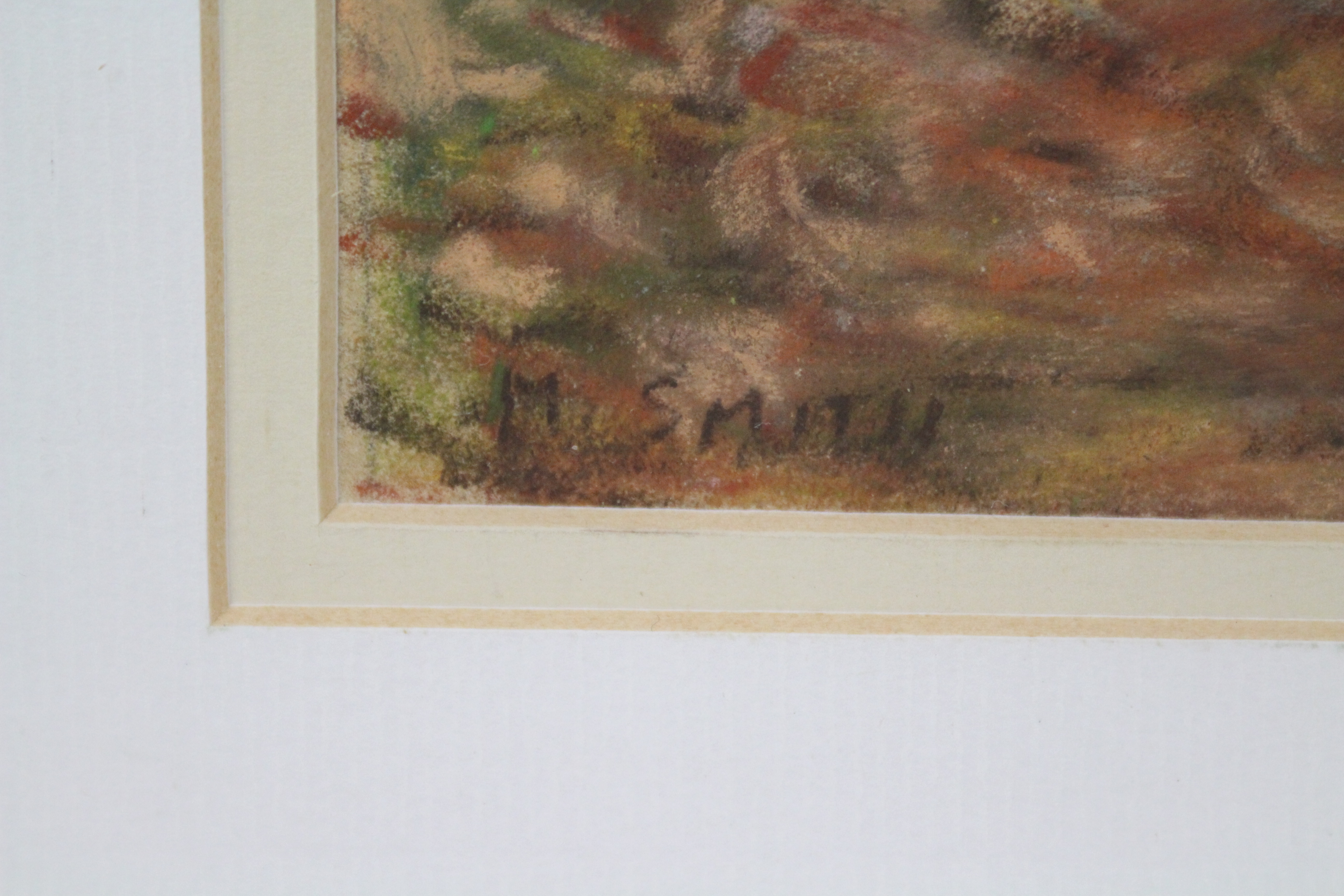 Michael Smith - A framed oil depicting a woodland landscape, signed lower left, - Image 3 of 5