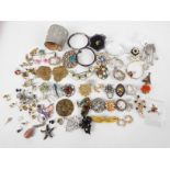 Costume jewellery to include bracelets, brooches,