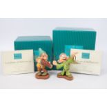 Walt Disney - Two boxed Classics Collection figures from Snow White And The Seven Dwarfs depicting