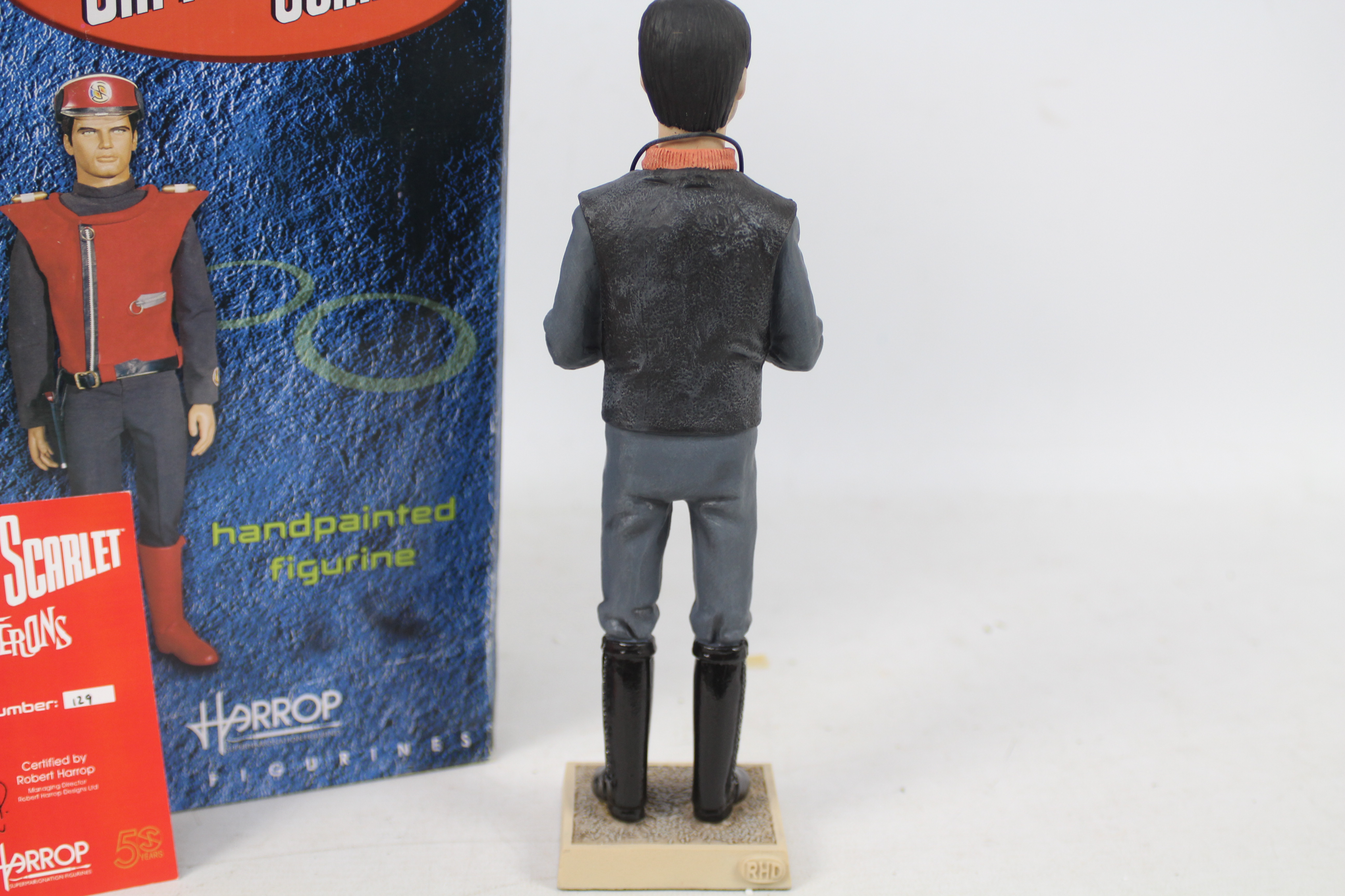 Captain Scarlet - A limited edition Robert Harrop figure of Captain Black from the Gerry Anderson - Image 3 of 4