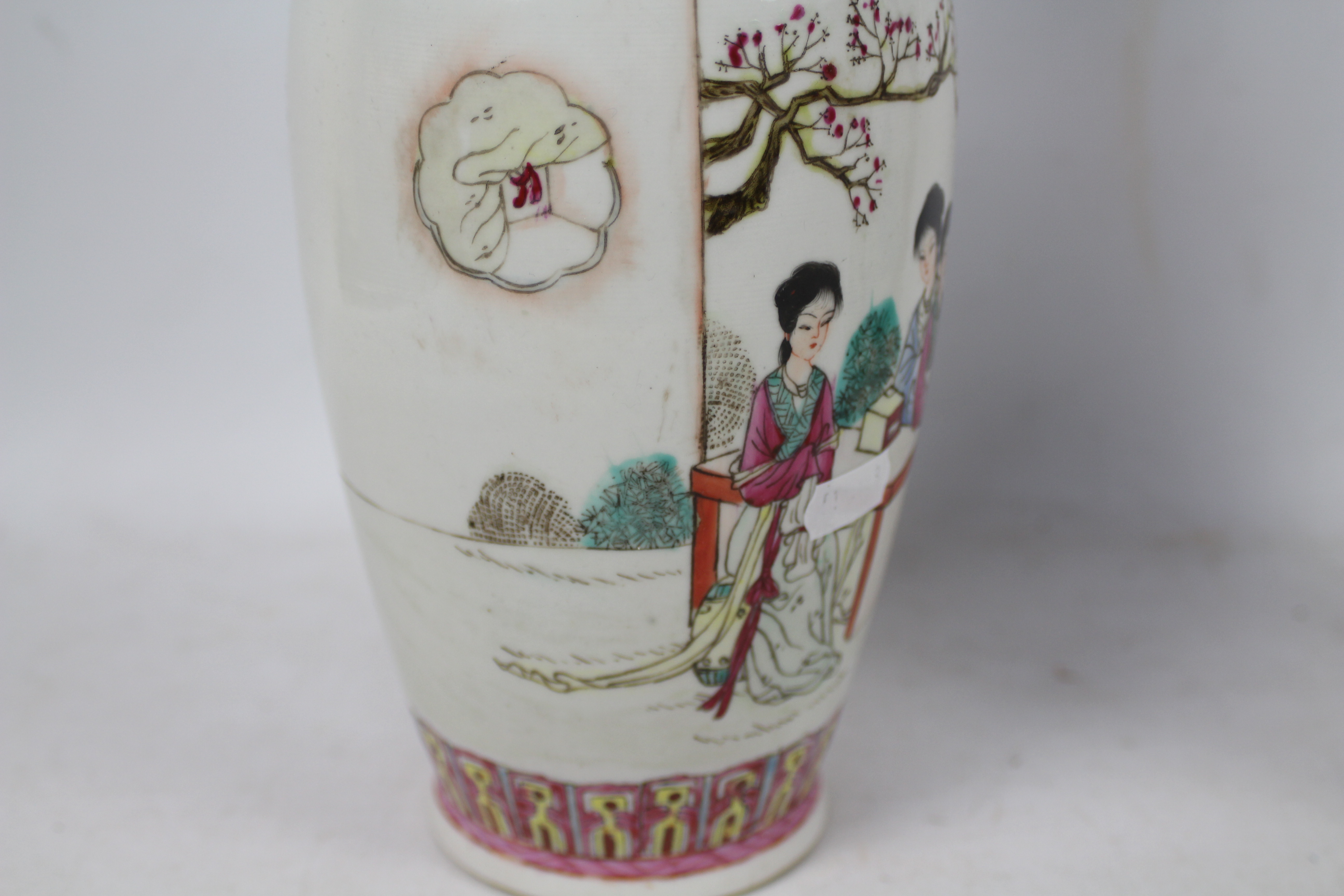 Two Chinese famille rose vases, - Image 5 of 15