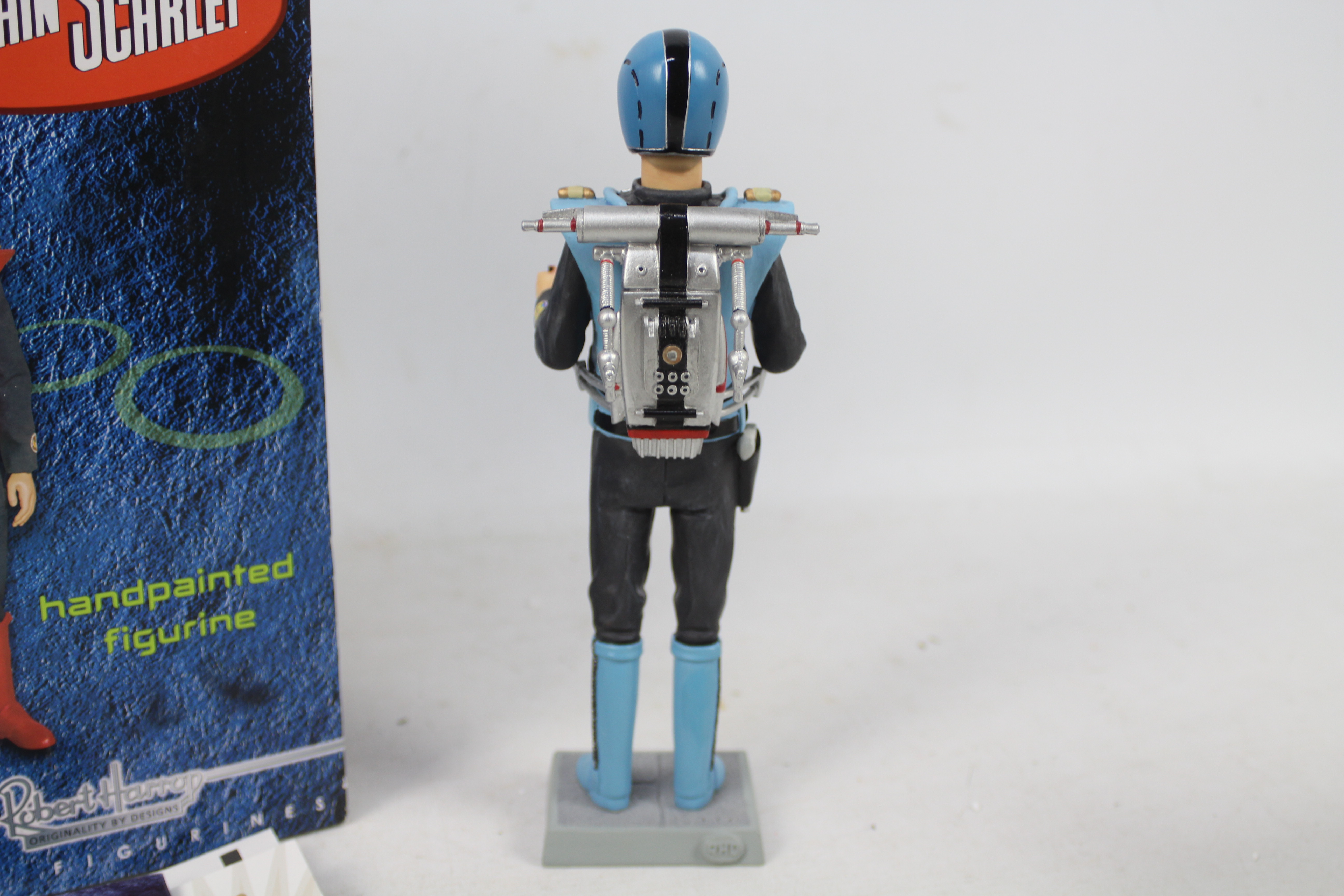 Captain Scarlet - A limited edition Robert Harrop figure of Captain Blue from the Gerry Anderson - Image 3 of 4