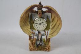 A Danbury Mint The Lord Of The Rings Clock, designed by John Woodward,