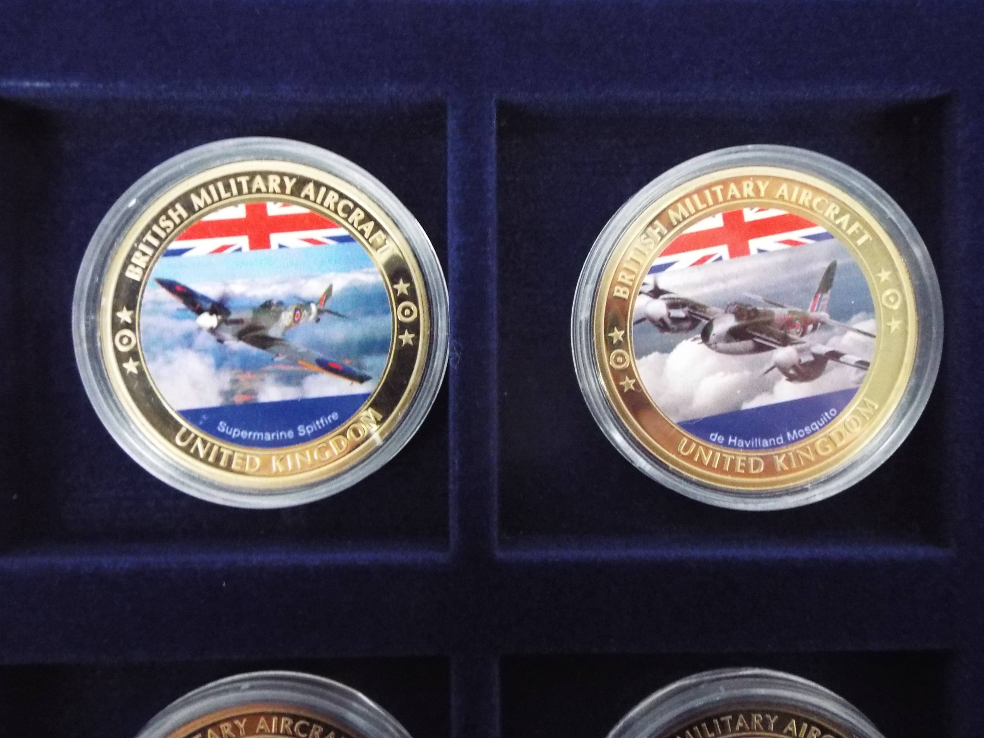 A limited edition, Windsor Mint, 24ct gold plated coin with colour image, - Image 6 of 6