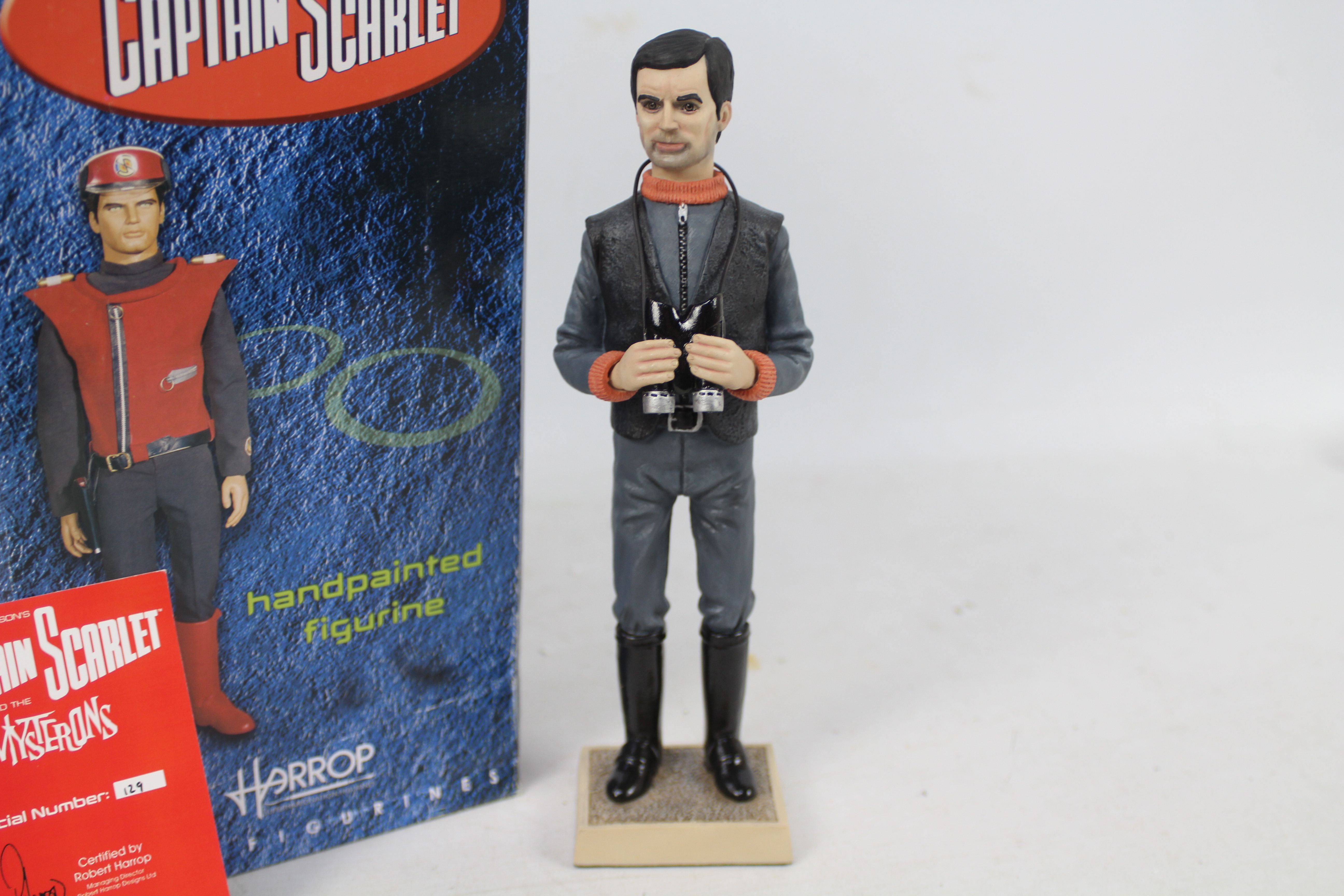 Captain Scarlet - A limited edition Robert Harrop figure of Captain Black from the Gerry Anderson - Image 2 of 4