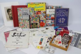 Philately - A collection of UK and foreign stamps, loose and mounted,