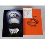 Clarice Cliff - A limited edition Wedgwood Clarice Cliff Centenary Edition conical teacup,