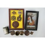 A quantity of Victorian collectables / commemorative items.