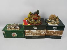 Lilliput Lane - Three boxed models comprising Two Pints Please # L2497 (with deeds),