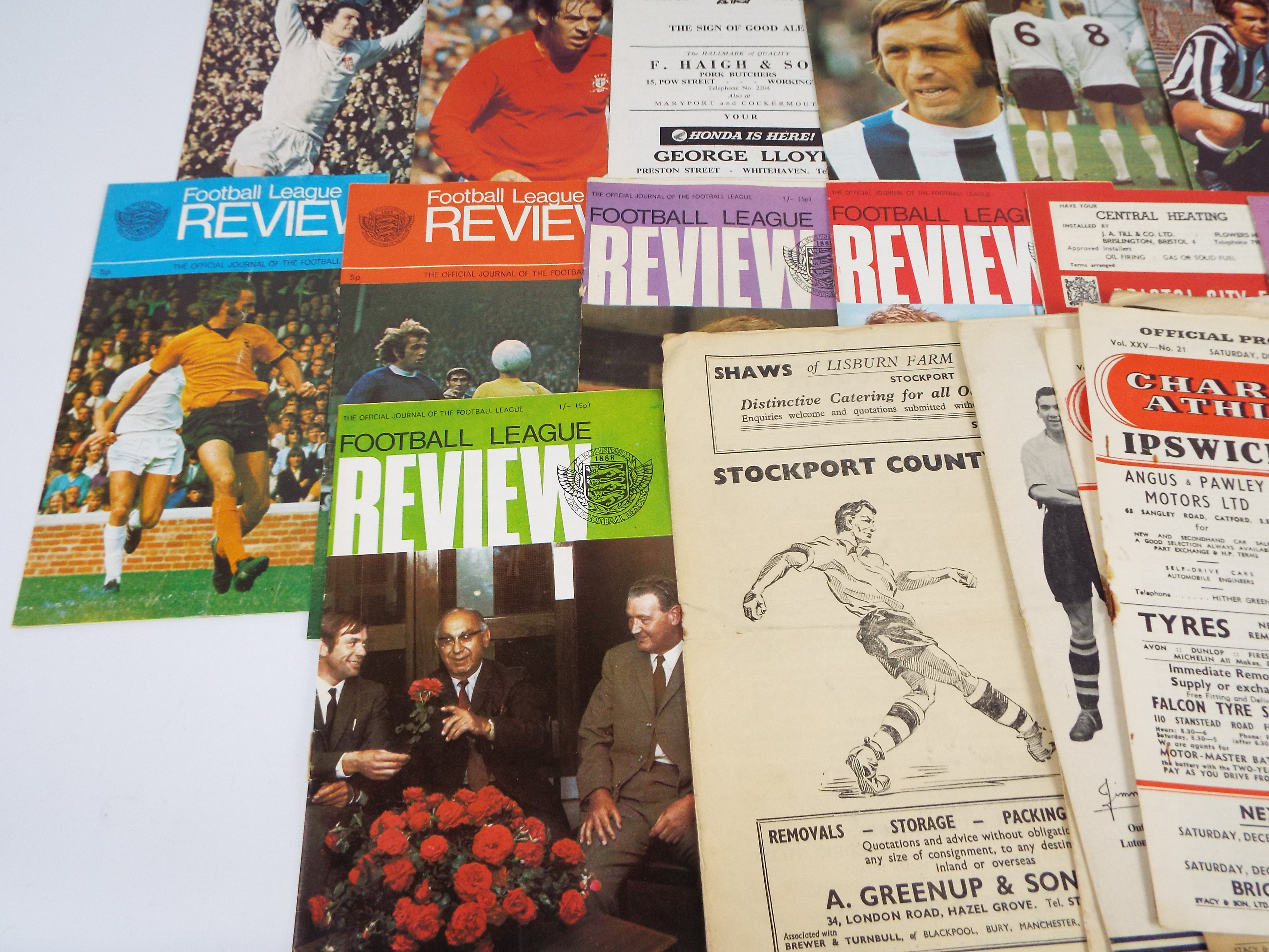 A quantity of football programmes, predominantly 1950's to include Bury, Portsmouth, Bristol City, - Image 4 of 5