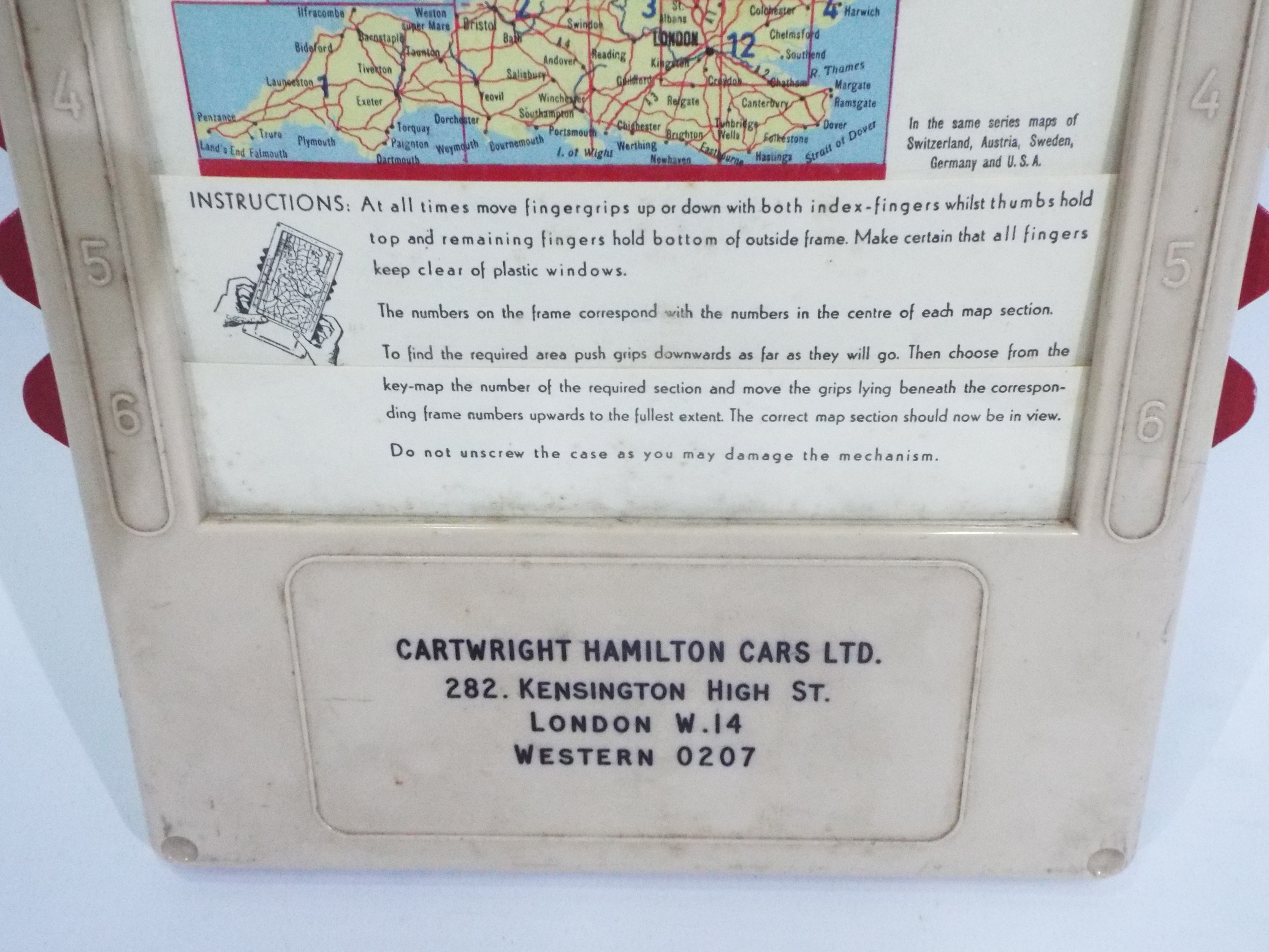 Automobilia - A vintage Auto Mapic type Road Map of Great Britain, AA badge, - Image 7 of 9