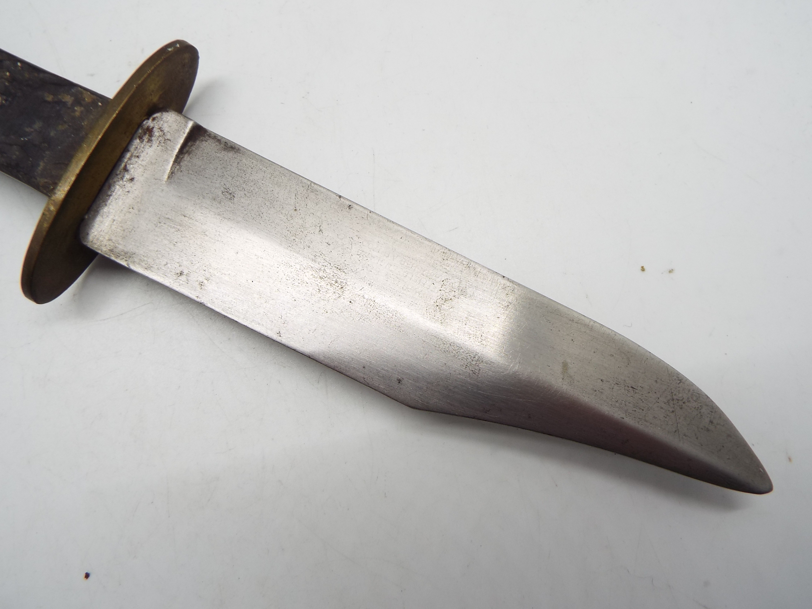 Two Bowie type knives comprising a J Nowill & Sons Sheffield example and one other, - Image 9 of 11