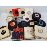 A quantity of 7" vinyl records to include The Kinks, T.