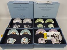 Wedgwood - Four boxed Millennium Collection sets comprising 18th Century - Discovery And