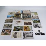 Deltiology - A collection of UK and foreign cards, mid-period to modern to include topographical,