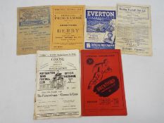 Football Programmes, 1940s selection.