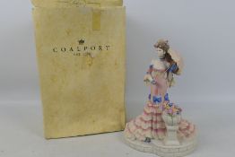 Coalport - A boxed limited edition figure from the Les Parisiennes collection, Mademoiselle Cherie,