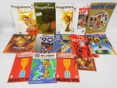 World Cup Football Publications, Programmes, planners,