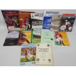 Football Programmes, Manchester United away Youth, Under 19s, Lancashire Cup,