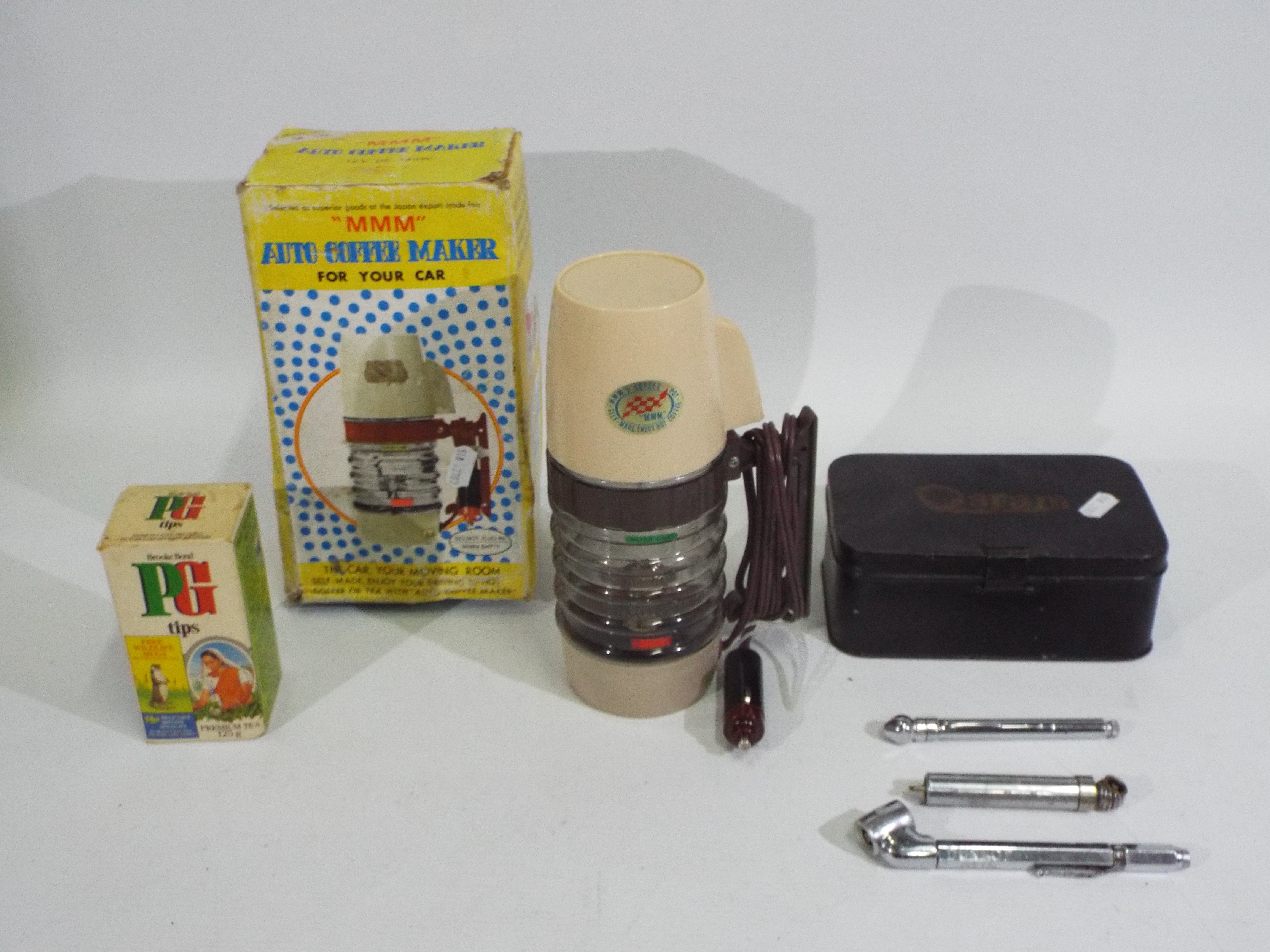 An Osram Bulb Kit tin containing a quantity of bulbs, car coffee maker, - Image 12 of 12