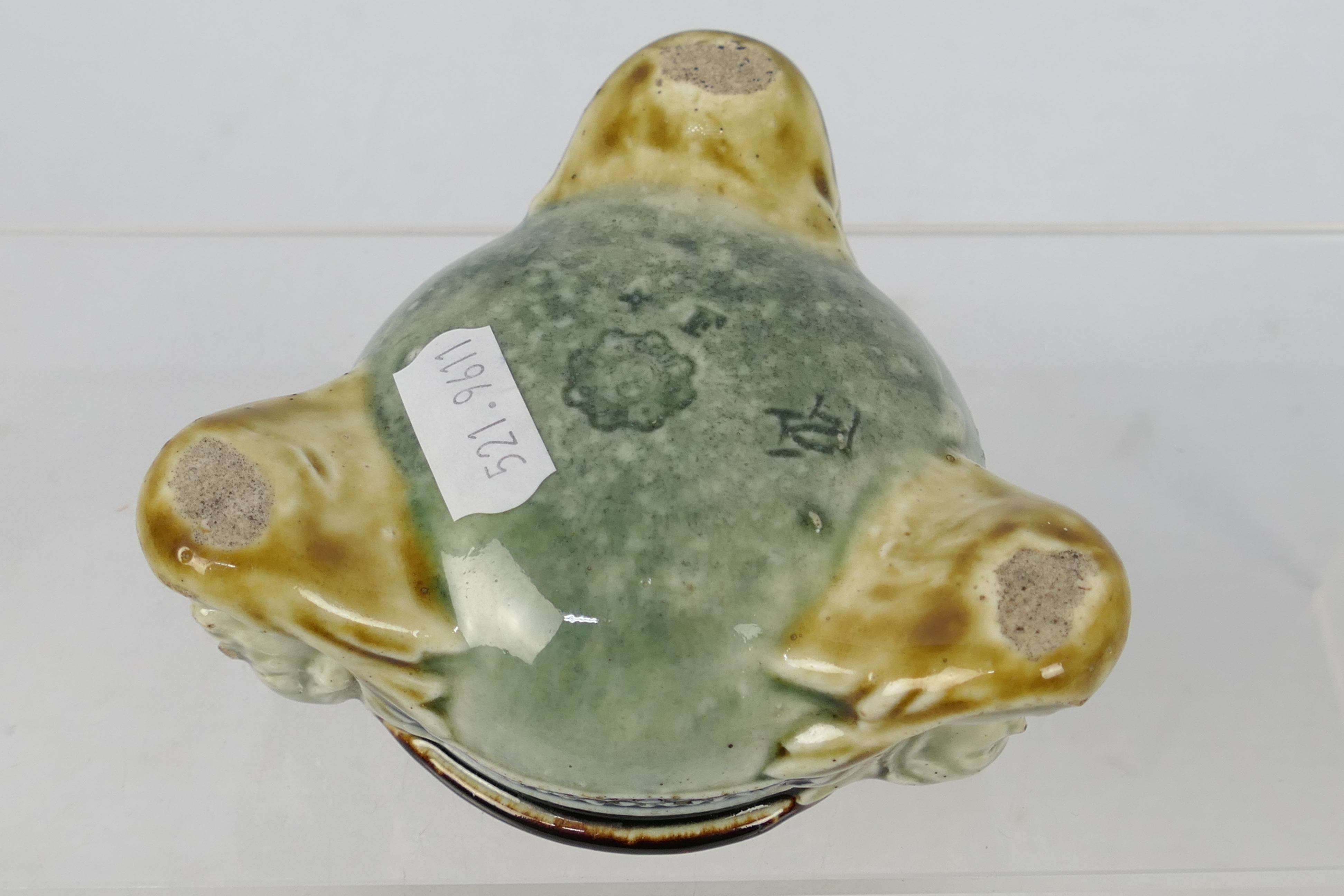 A Doulton Pottery stoneware salt cellar by George Tinworth, - Image 7 of 11