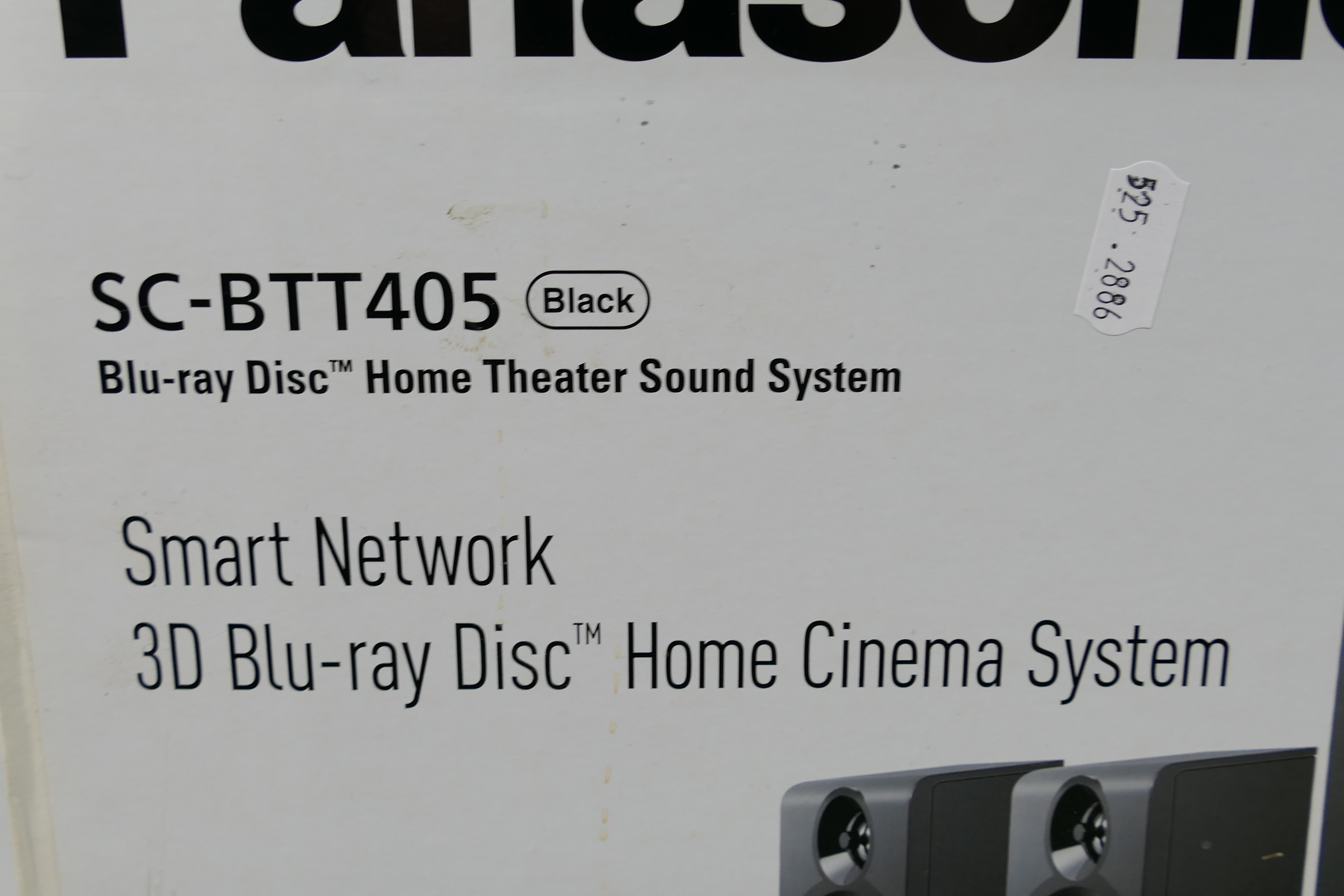 A boxed Panasonic Blu-ray Home Theatre Sound System, model SC - BTT405, unchecked for completeness. - Image 3 of 4