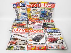 A quantity of Diecast Collector, Model Collector and similar magazines.