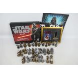 Star Wars - Lot to include Star Wars chess pieces, limited edition film cel display,