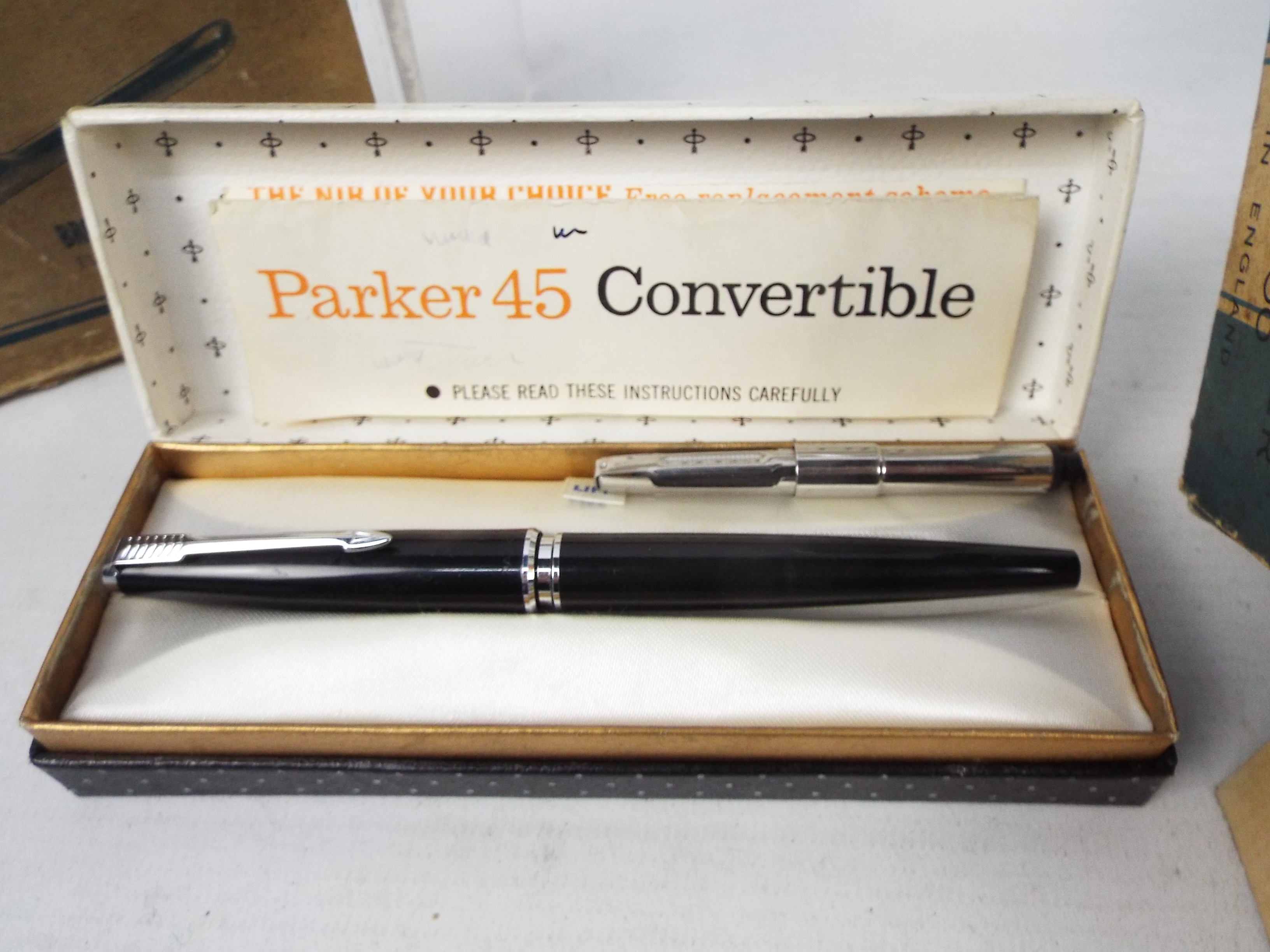Lot to include a boxed Parker 45 Convertible, - Image 3 of 3
