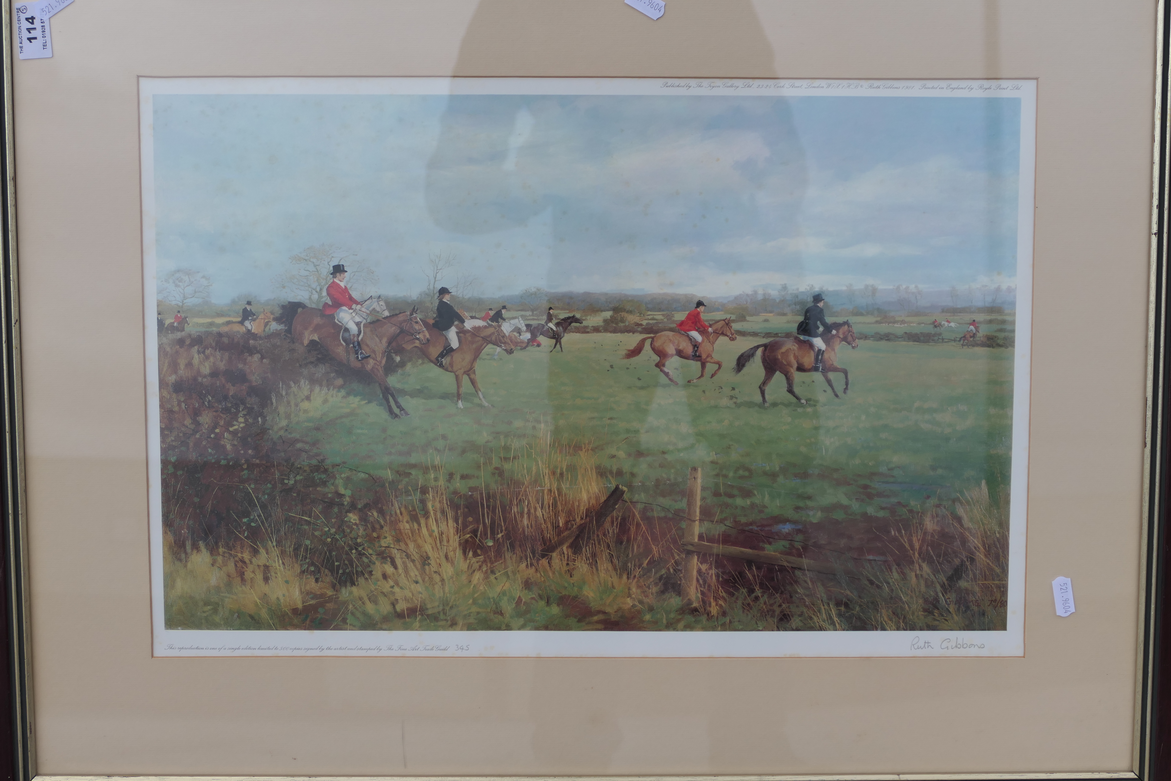 A collection of framed pictures to include a limited edition print depicting a hunting scene after - Image 2 of 4