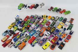 Hot Wheels - Others - An unboxed group of over 70 predominately Hot Wheels vehicles.