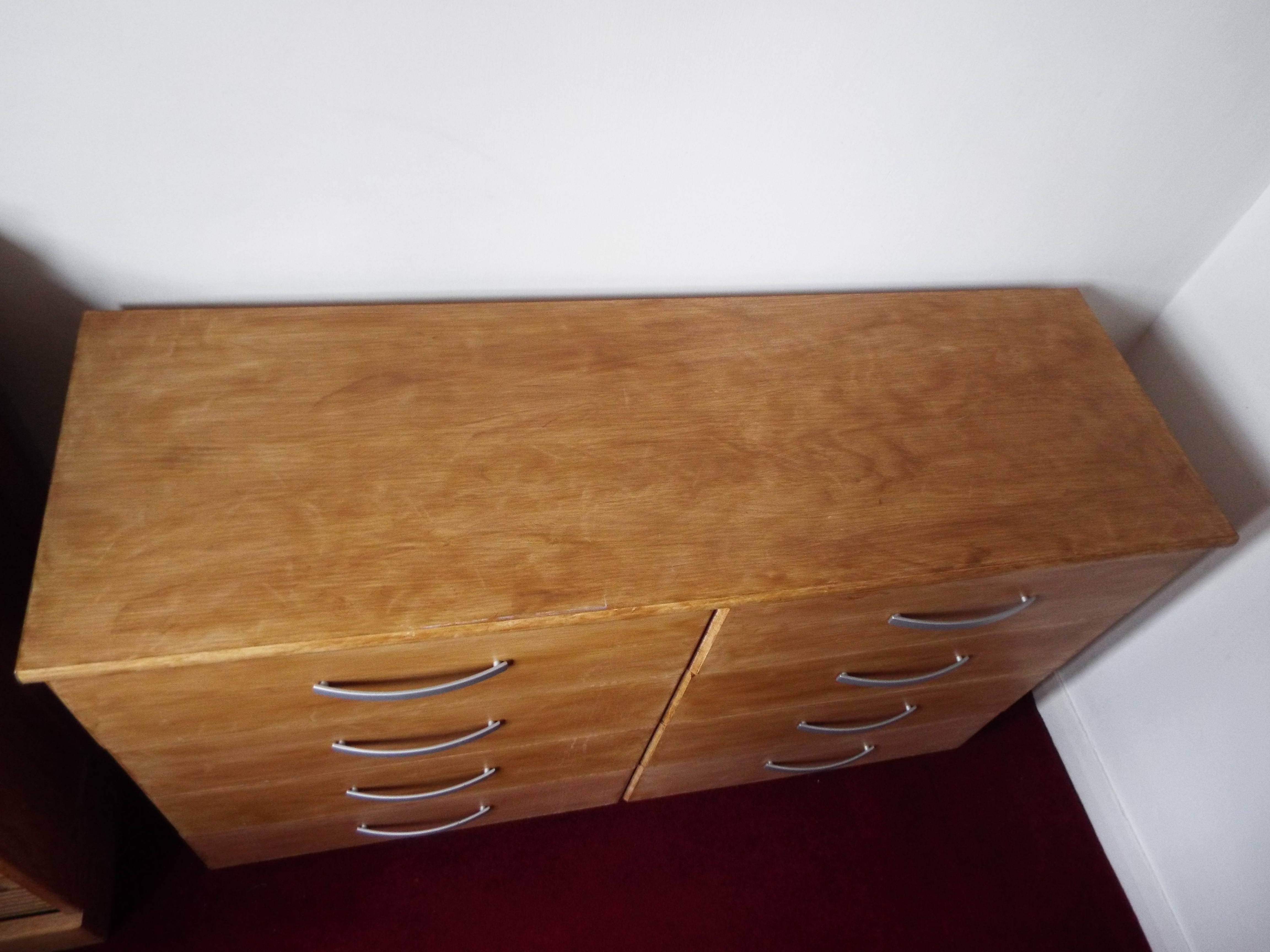 A chest of eight drawers measuring approximately 74 cm 162 cm x 40 cm. - Image 2 of 3