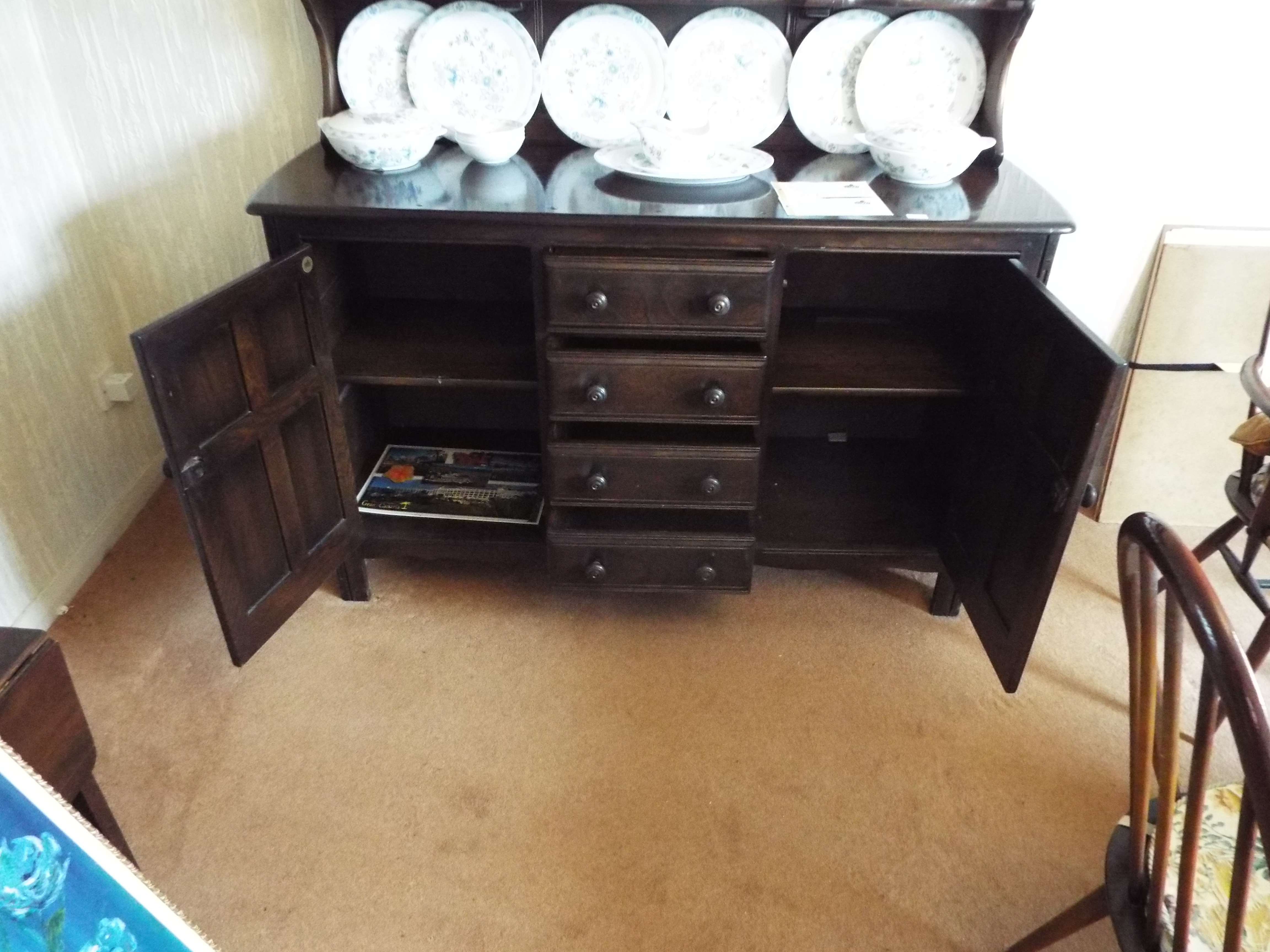 An Ercol dresser, - Image 3 of 6