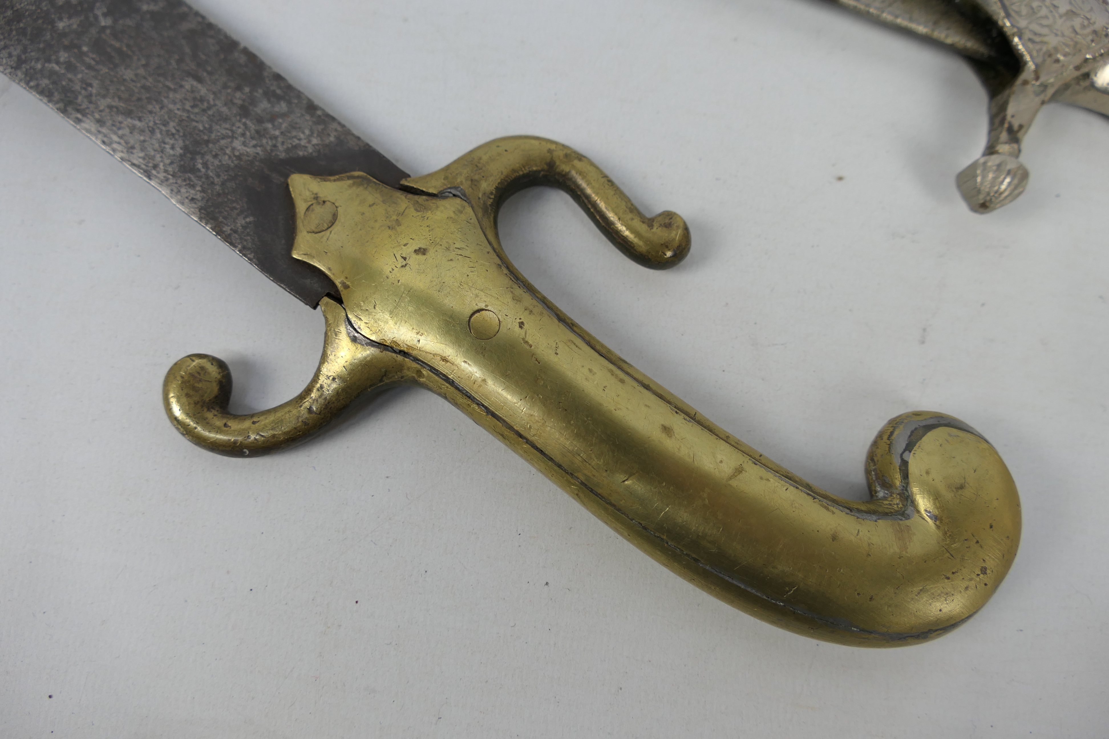 A Middle Eastern scimitar type sword, - Image 6 of 6