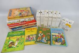A collection of children's books to include Beatrix Potter.