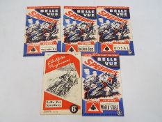 Speedway Programmes, Belle Vue Speedway