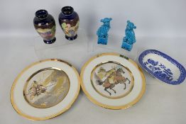 Ceramics to include a pair of Chinese tu