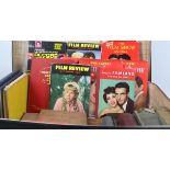 A quantity of vintage publications to include movie / film related annuals comprising Film Review,