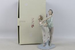 Nao - A boxed figure group entitled Dancing On A Cloud, approximately 32 cm (h).