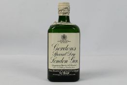 Gordons Special dry London Gin, 70°, no capacity stated, spring cap, likely a 1950's bottling.