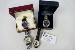 A collection of gentleman's wrist watches to include Rotary, Casio, Accurist and similar,