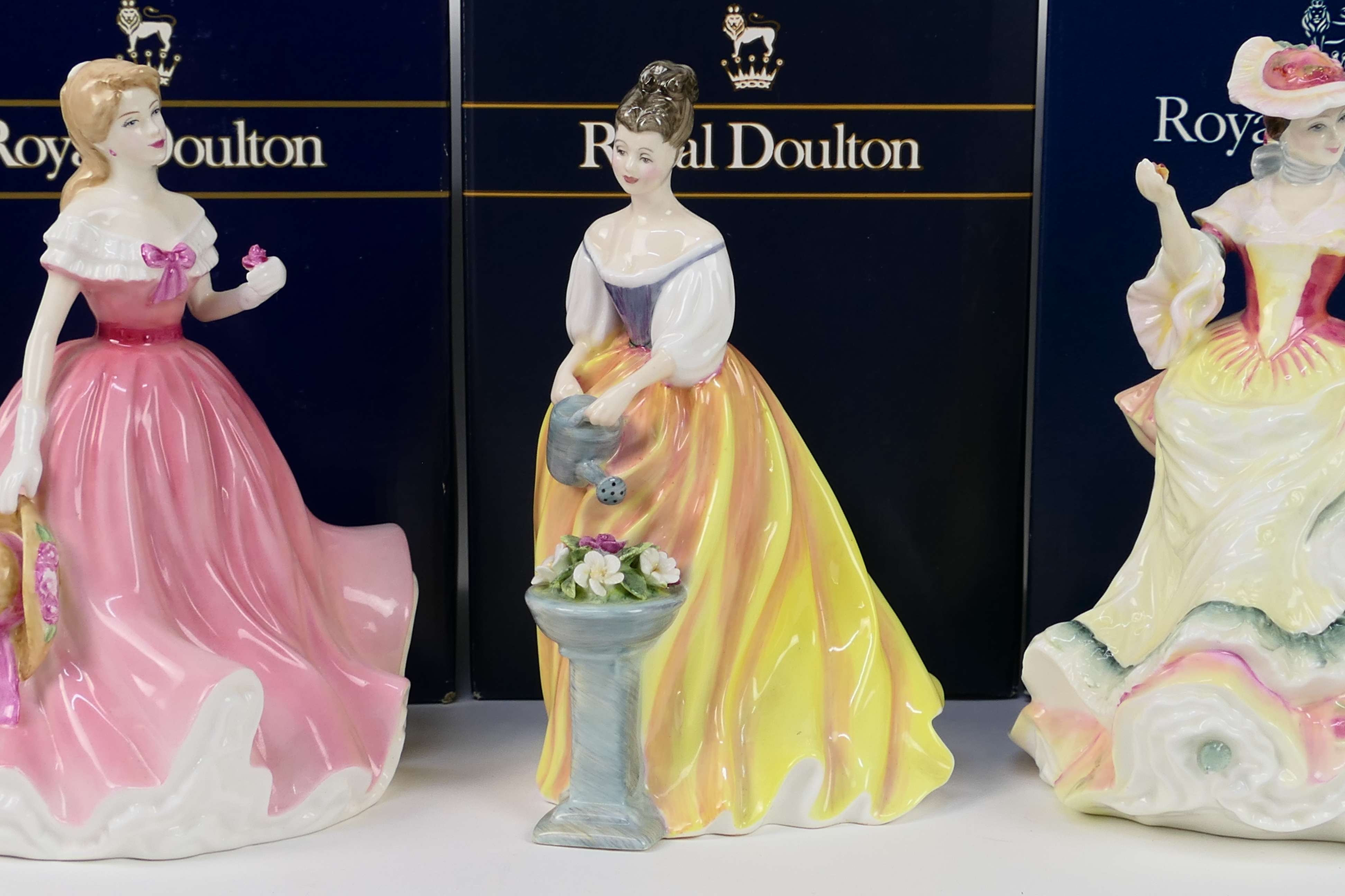 Royal Doulton - Three boxed lady figures to include Alexandra # HN3286, - Image 3 of 8