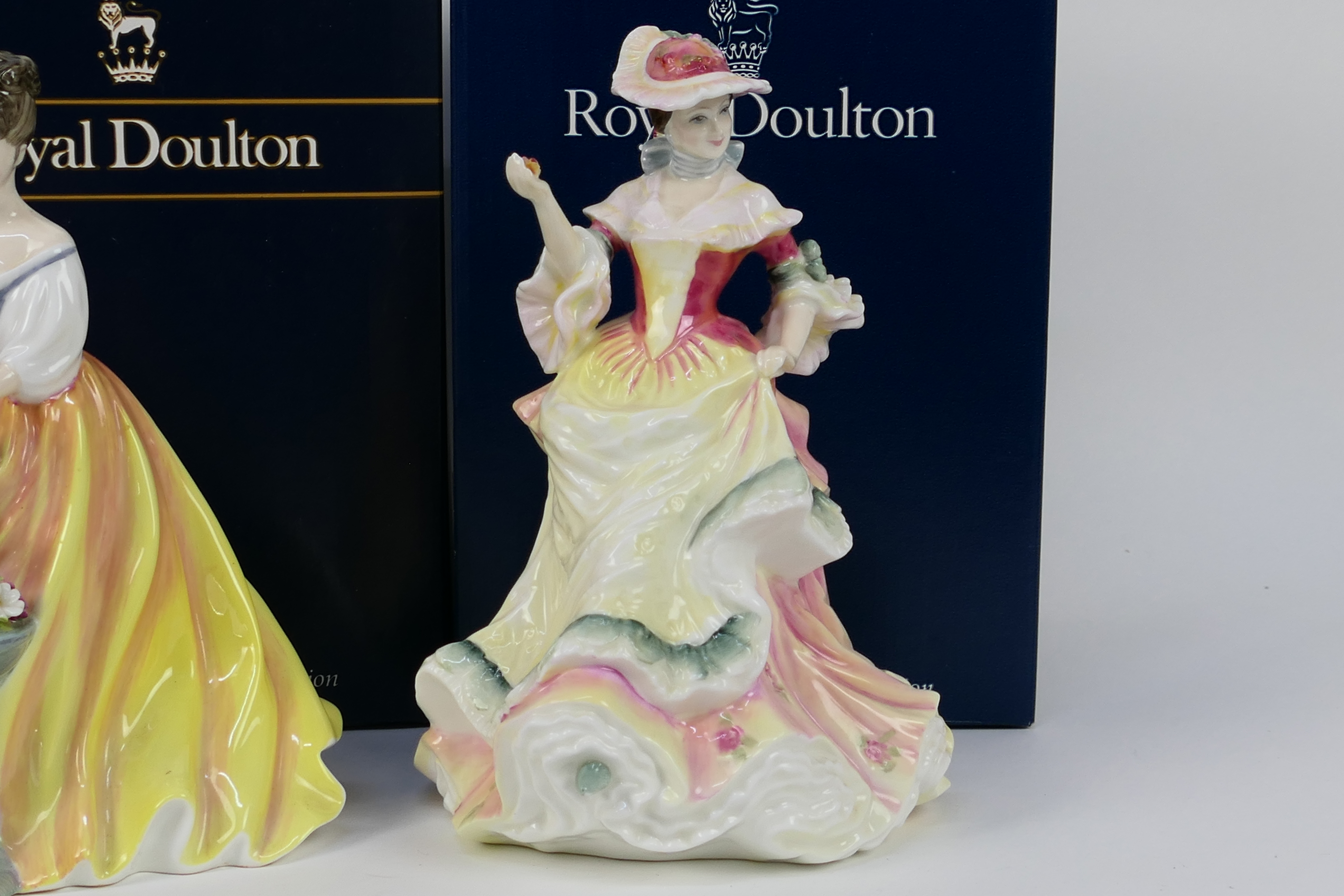 Royal Doulton - Three boxed lady figures to include Alexandra # HN3286, - Image 4 of 8