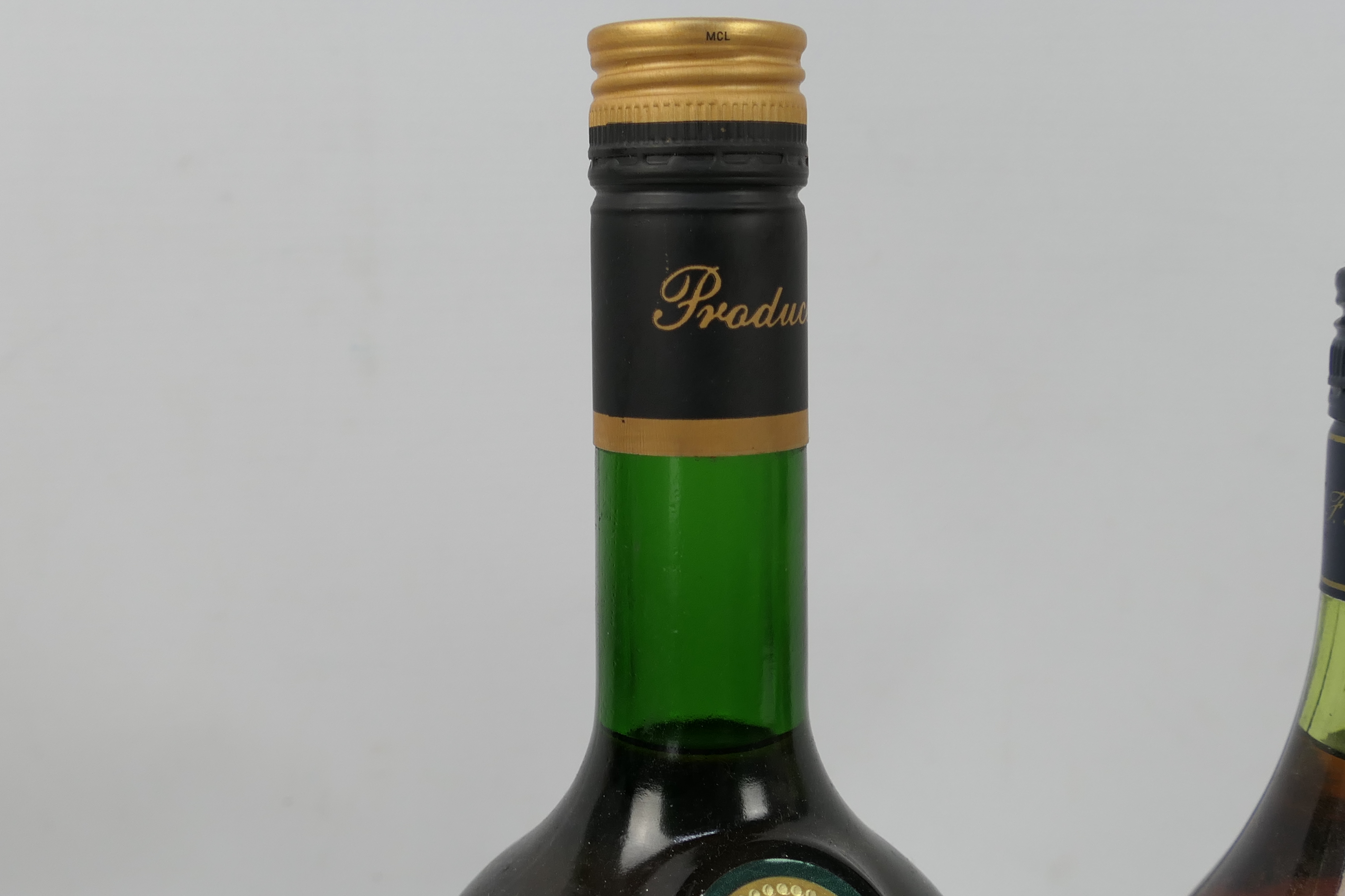 A 1 litre bottle of Three Barrels VSOP brandy, 40% vol, - Image 2 of 5