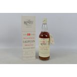 Lagavulin 12 Year Old, White Horse Distillers Ltd, 43% ABV, 75cl, likely a 1980's bottling,