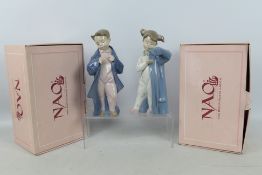 Nao - Two boxed figures comprising # 1316 La Chaqueta De Papa and # 1319 El Frac De Papa,