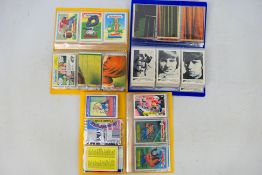 Trade Cards - Part sets comprising A&BC The Monkees, black and white (53/55),