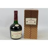 Cognac - Courvoisier *** Luxe, 680ml, 40% vol, level upper shoulder, contained in carton.